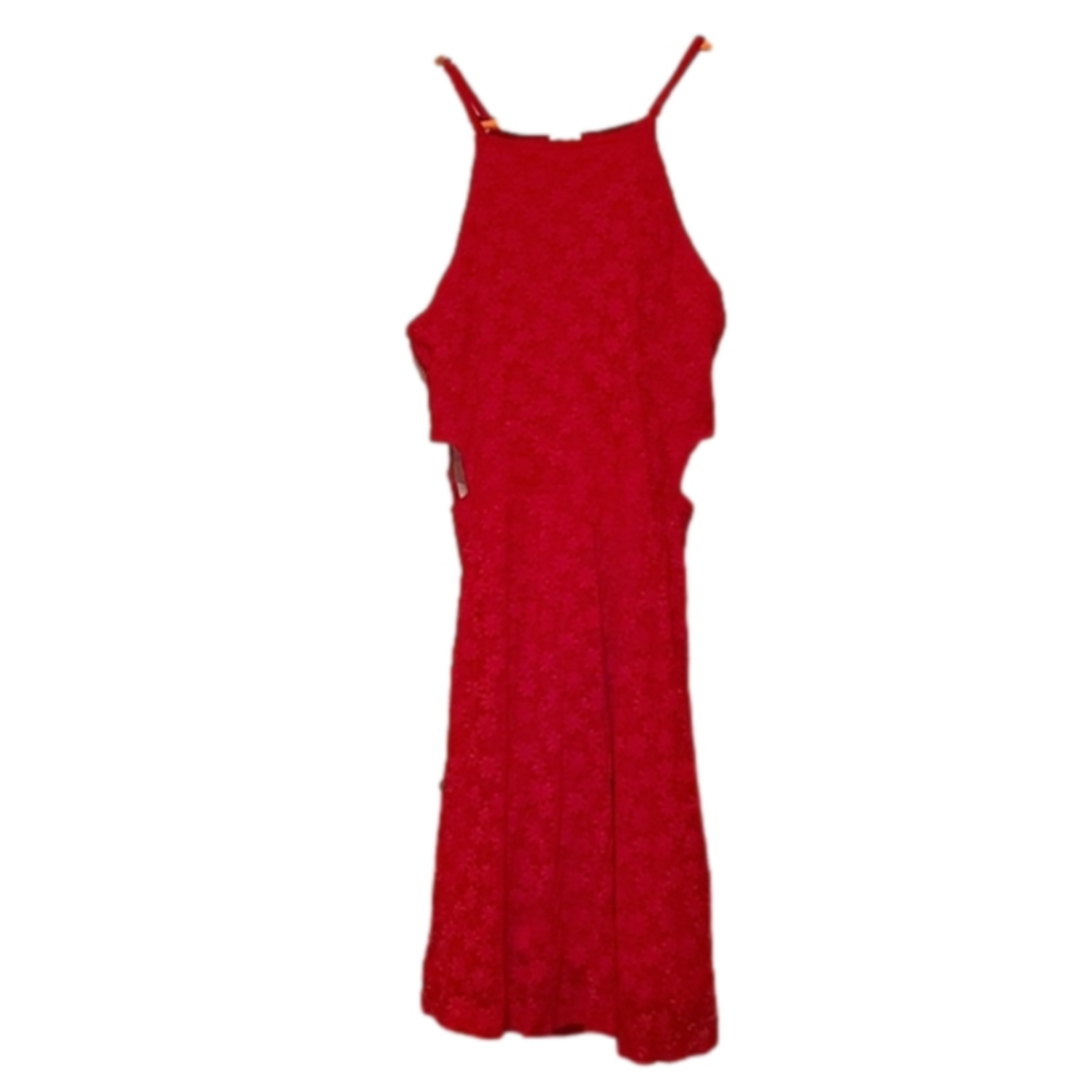 Red dress